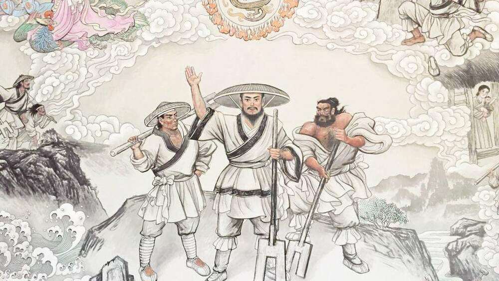 याउ र सन् बीचको कथा