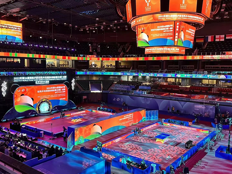 创历届之最！成都世乒赛团体赛市场开发赋能产业发展 促建“赛事名城”_fororder_世乒赛团体赛场馆-供图-成都世乒赛团体赛组委会