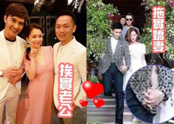 霍心婚礼遍地的闪光弹 吴奇隆徐若瑄争相秀恩爱