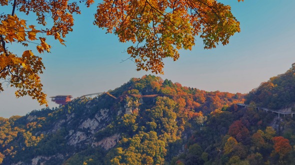 Picturesque Autumn Scenery of Shaohua Mountain in Shaanxi Province_fororder_微信图片_20221028100156