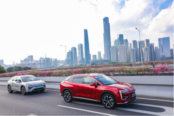 广汽蔚来联手广东移动试驾火爆进行 007现场体验刷新你的感官