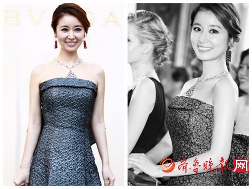 林心如大婚侧面肚子微微隆起 随机怀孕传闻四起