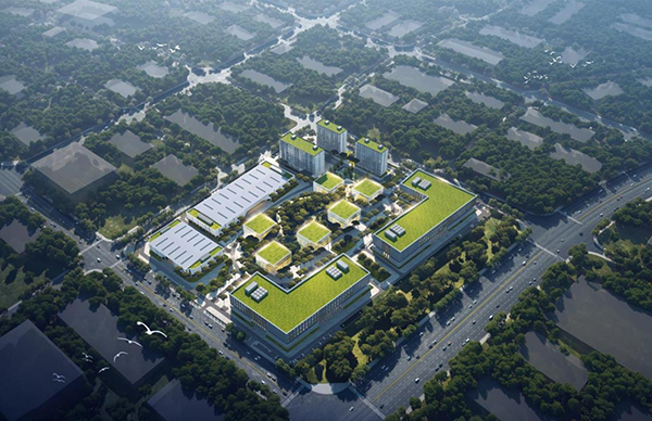 成都未来科技城18个重大项目开工 总投资达253亿元_fororder_未来智谷产业园区标准厂房及配套用房（北区）