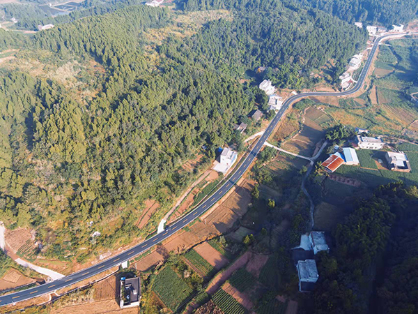 英雄故乡中江 十年砥砺奋进——交通篇_fororder_民白路