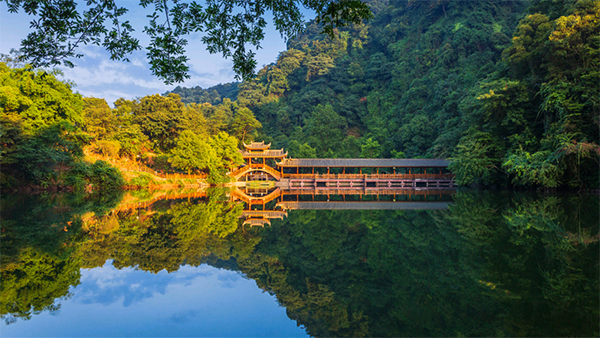 眉山市召开“生态文明建设·眉山十年”新闻发布会_fororder_老峨山橙怀湖-供图-丹棱县委宣传部