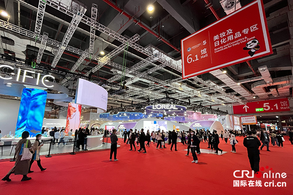 第五届进博会开展 多家台企亮相（两岸关系）_fororder_6