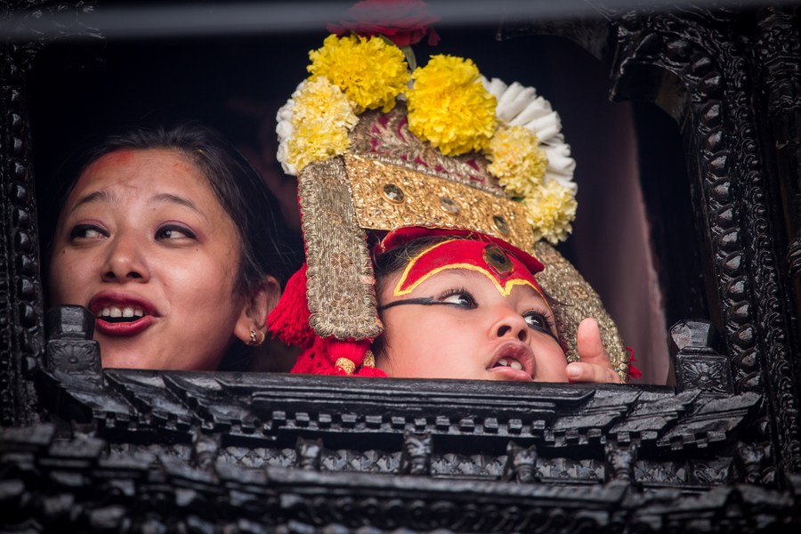 Asia Album: Indra Jatra Festival in Nepal's Kathmandu_fororder_2