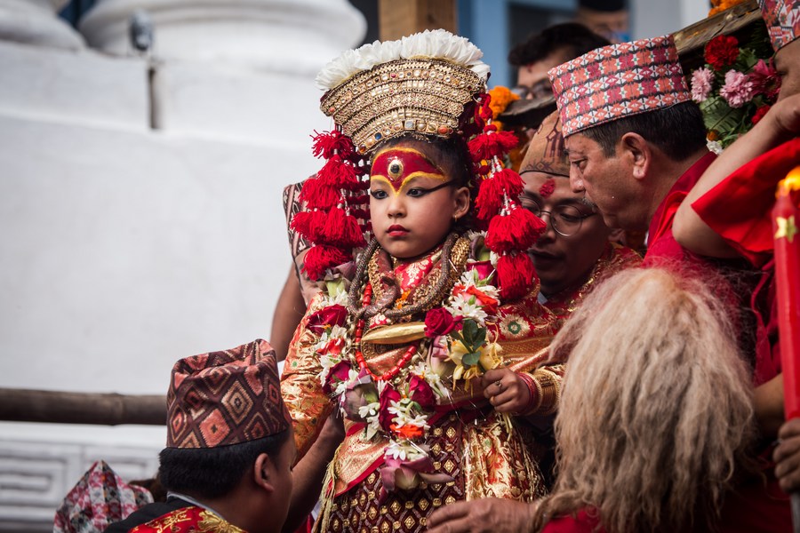 Asia Album: Indra Jatra Festival in Nepal's Kathmandu_fororder_1
