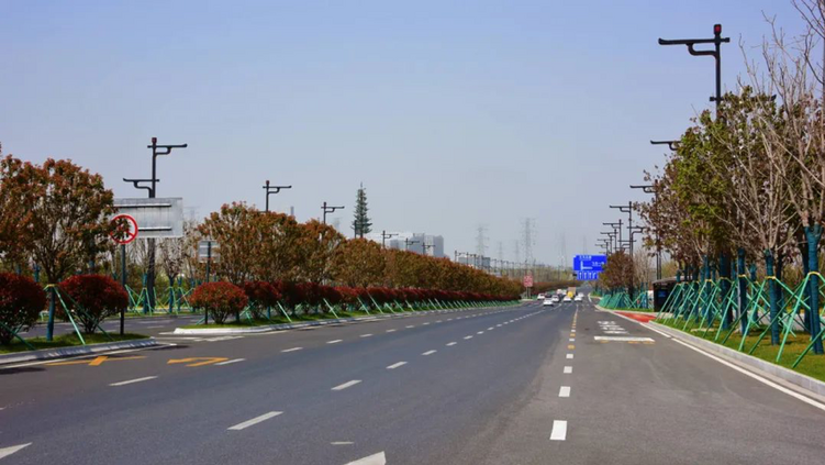西鹹新區秦漢新城茶馬南路成功入選西安9月份“最佳路段”_fororder_2