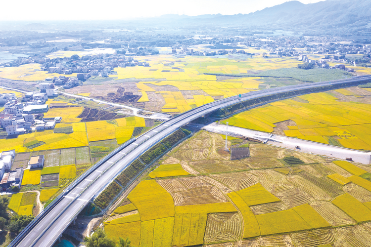 六宾高速公路建成通车 宾阳至南宁实现“1小时直达”