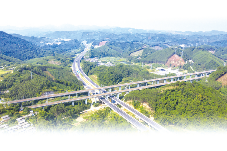 六宾高速公路建成通车 宾阳至南宁实现“1小时直达”