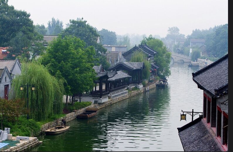 美景山东南阳古镇中国运河第一古镇