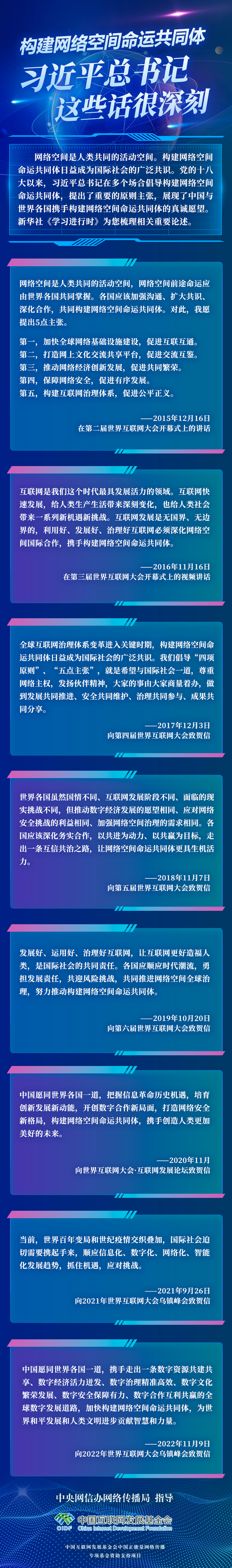 构建网络空间命运共同体，习近平总书记这些话很深刻