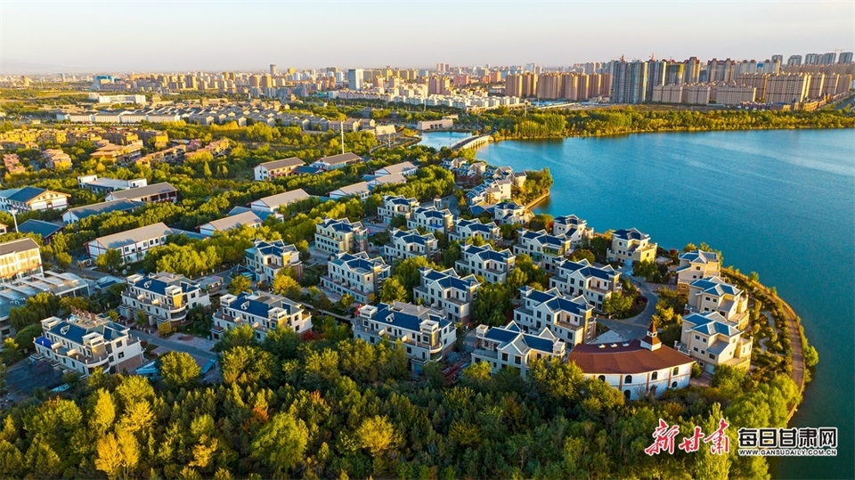 张掖甘州以绿为底色绘就城市高颜值画卷