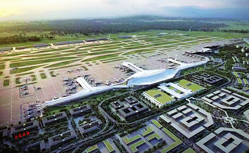 太原武宿國際機場三期改擴建工程開始大規模工程樁施工