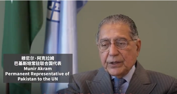 【世界看二十大】巴基斯坦驻联合国大使：中国现代化进程为发展中国家树立典范和榜样