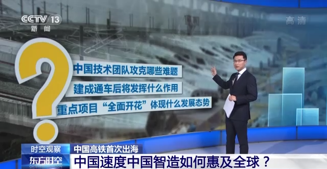 中国高铁首次出海 中国速度中国智造如何惠及全球？