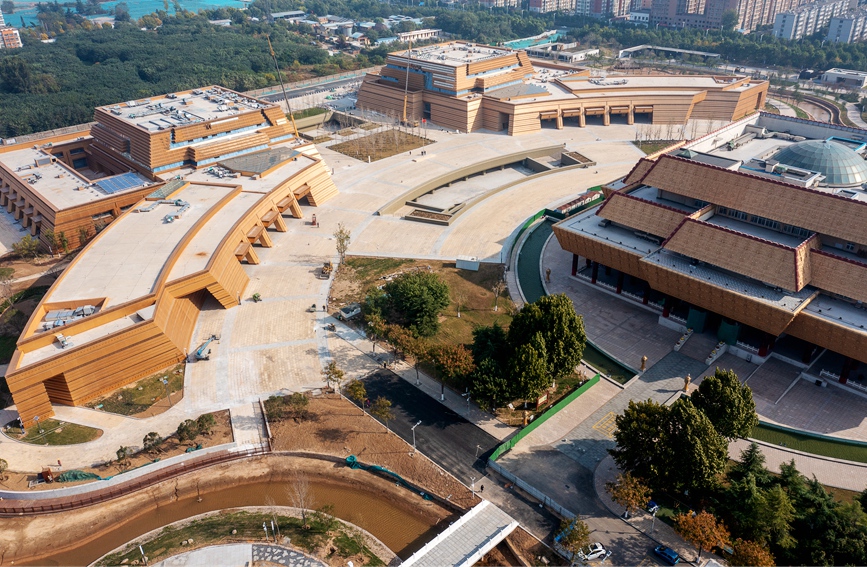 河南安阳：中国文字博物馆续建工程开足马力  拟于近期开放
