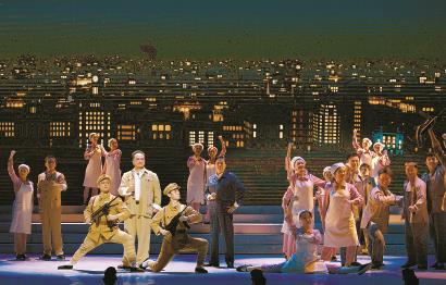 沪剧《陈毅在上海》巡演版首演