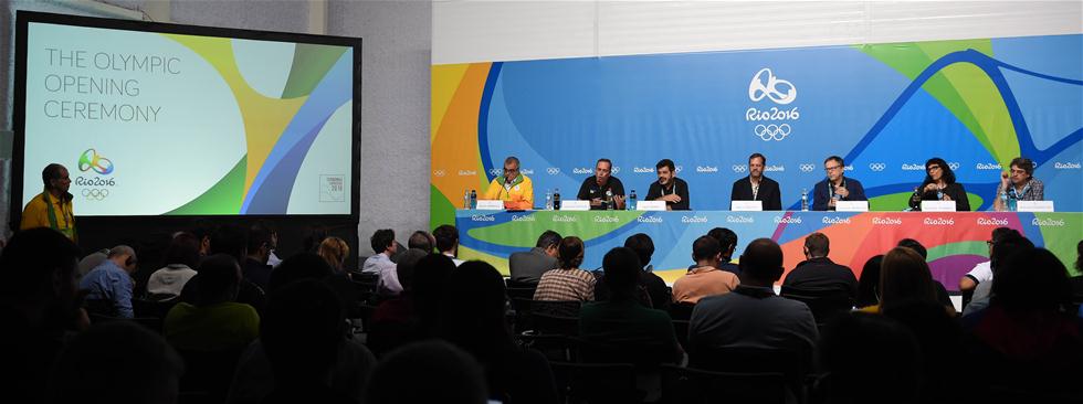 里约奥组委举行开幕式新闻发布会