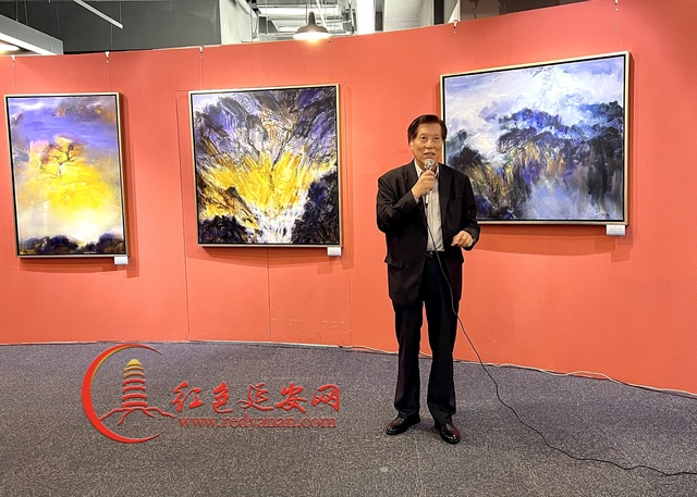 云峰画苑在横琴举办油画作品展_fororder_2