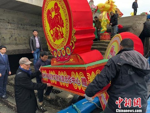 马尾35组花灯送马祖共庆元宵佳节 马尾35组花灯送马祖共庆元宵佳节