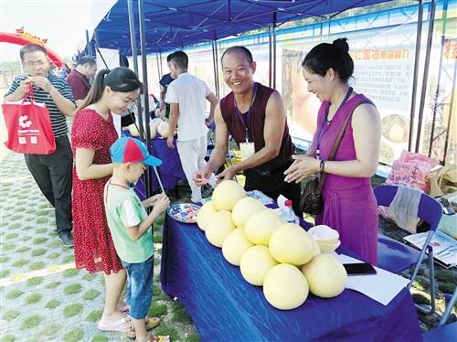 第二届广西蜜柚文化节在南宁美丽南方举行