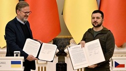 俄媒：烏克蘭與捷克簽署加入北約聲明書