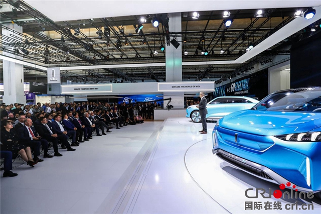 汽车频道【供稿】【资讯】前瞻新能源科技 智胜全球新未来 长城汽车携WEY与四大零部件品牌亮相2019法兰克福车展