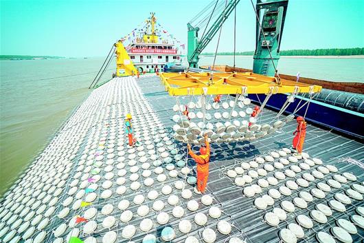 探秘长江“645”航道整治工程