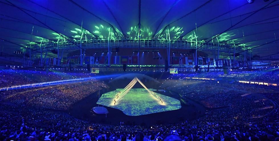 奥运会开幕式举行