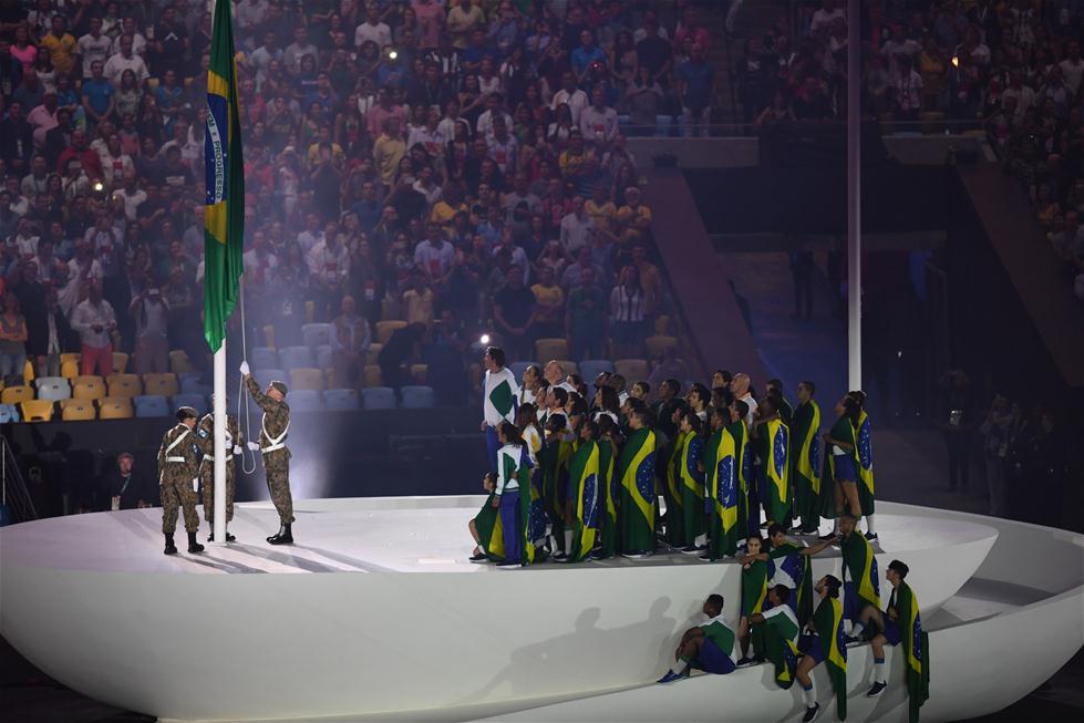 奥运会开幕式举行