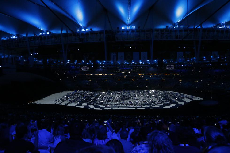 奥运会开幕式举行