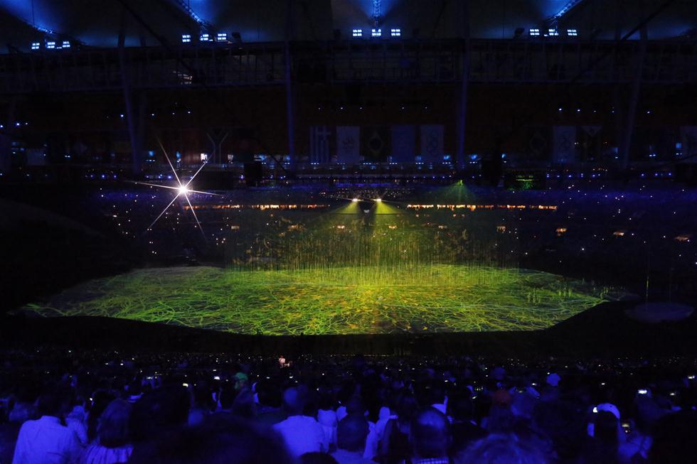 奥运会开幕式举行