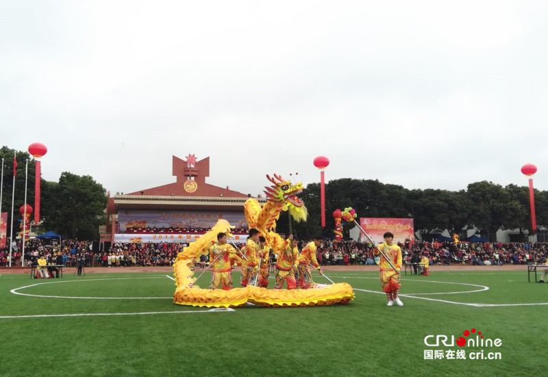 【已過審】【焦點圖】【八桂大地、八桂大地-賀州】【旅遊文體】【移動版】富川舉辦賀州市級龍獅賽  弘揚龍獅文化