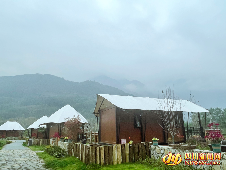（转载）【2022全国主流媒体德阳行】矿区变景区 绵竹清平镇依托露营、民宿旅游迎来发展新机遇_fororder_4