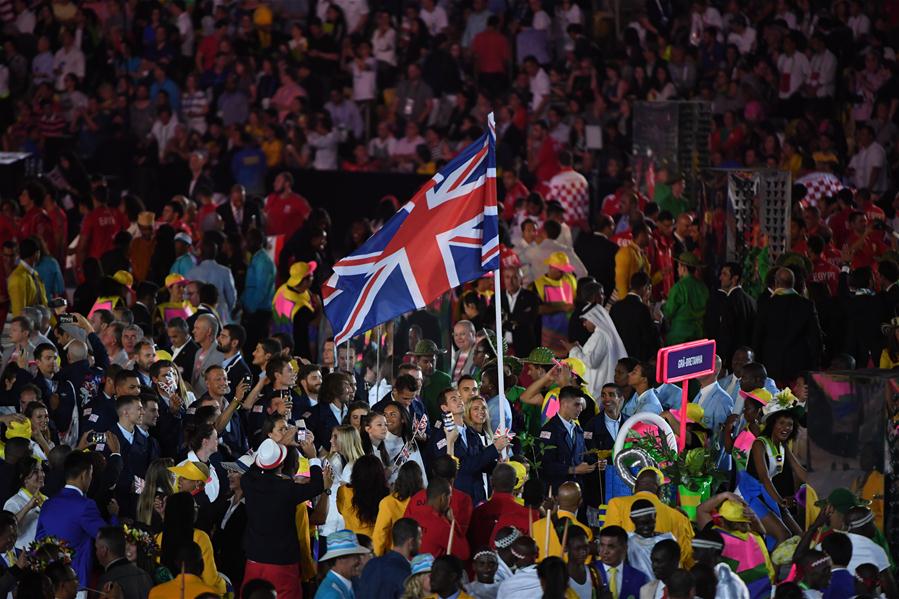 第31届里约奥运会各国运动员入场