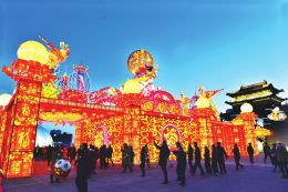 大同以灯为媒带火冬令旅游 大同以灯为媒带火冬令旅游