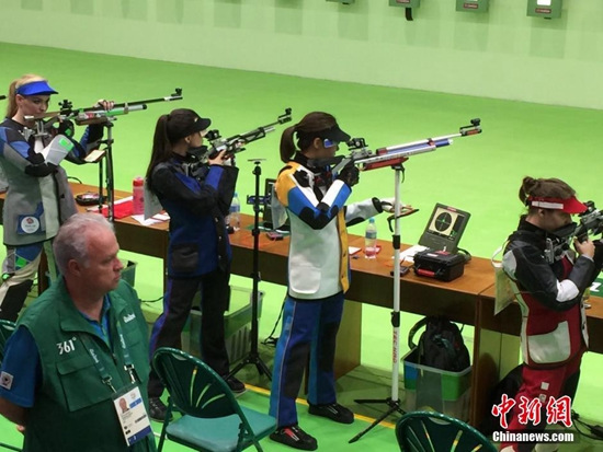 里约奥运首金决出 杜丽获女子十米气步枪第2 易思玲第3