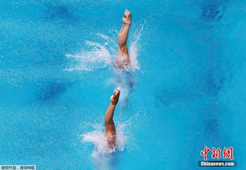 奧運跳水女雙3米板：吳敏霞/施廷懋一路領先奪金