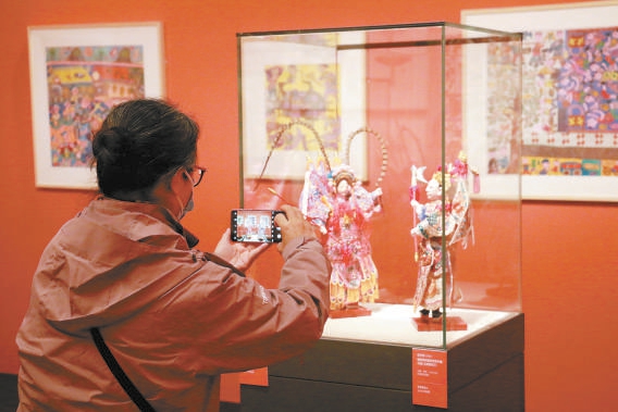 中國美術館展出近600件典藏精品