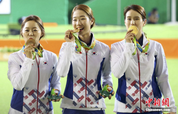 “神”一樣的韓國射箭隊 記者感嘆“沒法玩”