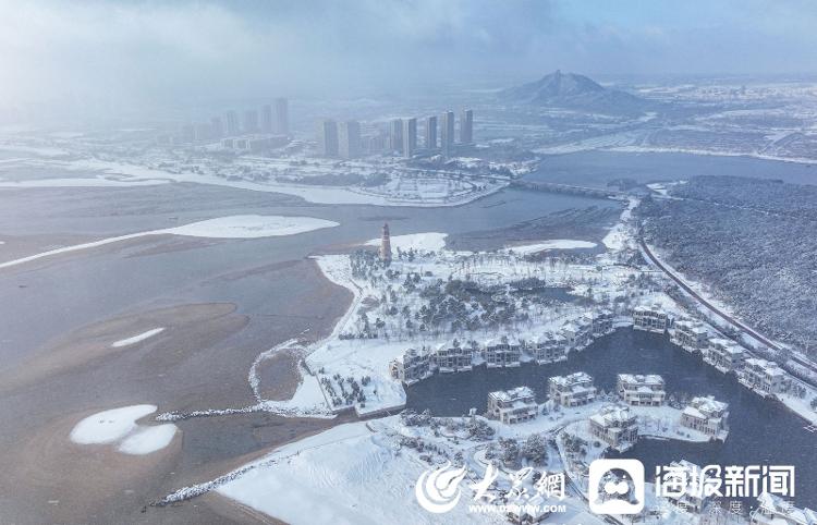 山東榮成：冬日雪景 美如仙境