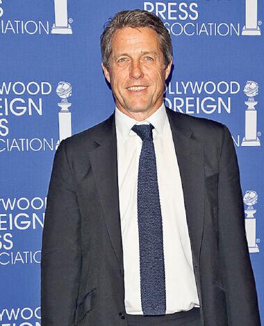 56岁休格兰特曝曾得情绪病3个星期内天天哭