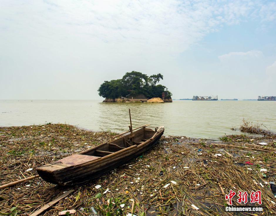 中國最大淡水湖鄱陽湖水位退至警戒線以下