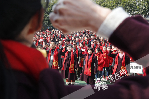 【社会民生】渝北区“开学第一课”举行 孩子晒春节行动收获