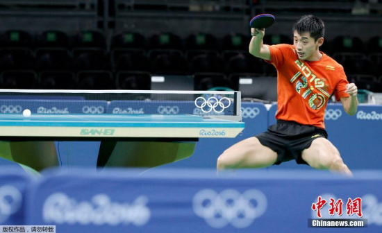 张继科里约首秀完美晋级 重现“藏獒”本色征服宿敌