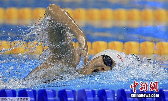 里约奥运女子200自 中国两将晋级半决赛