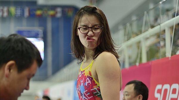 洪荒之力傅园慧近视 凭借参照物才能不游歪 洪荒之力傅园慧近视 凭借参照物才能不游歪