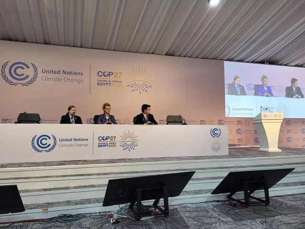 践行“双碳”行动——中国华电“天宁1号”亮相27届联合国气候变化大会